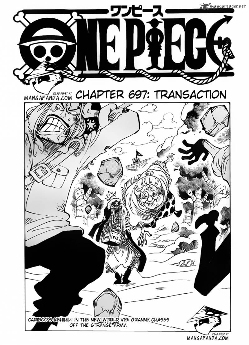 One Piece - Chapter 697 Page 3