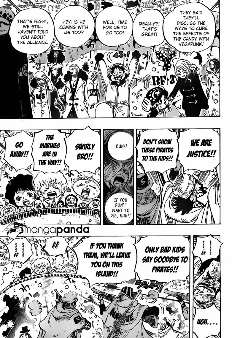 One Piece - Chapter 697 Page 9