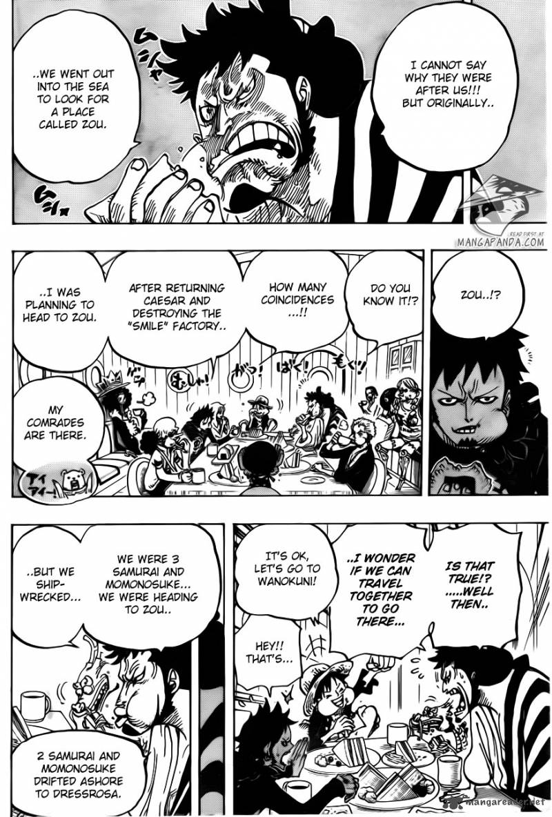 One Piece - Chapter 700 Page 13