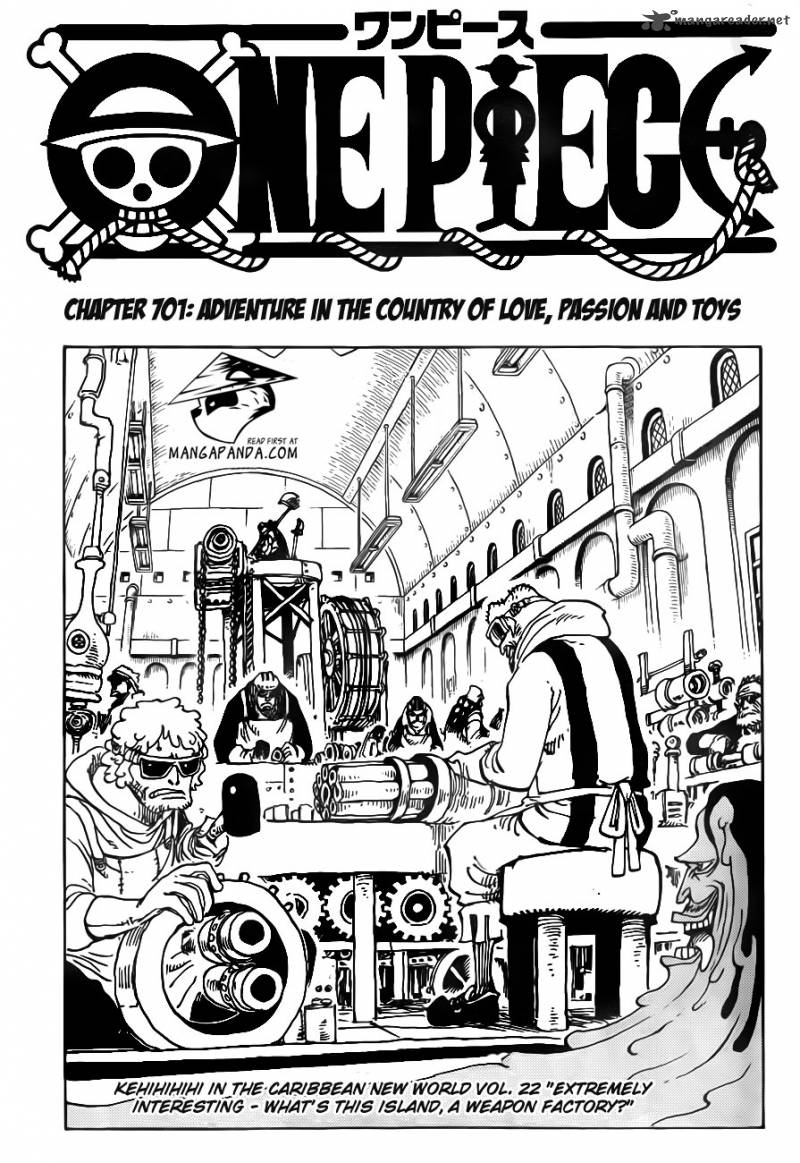 One Piece - Chapter 701 Page 3