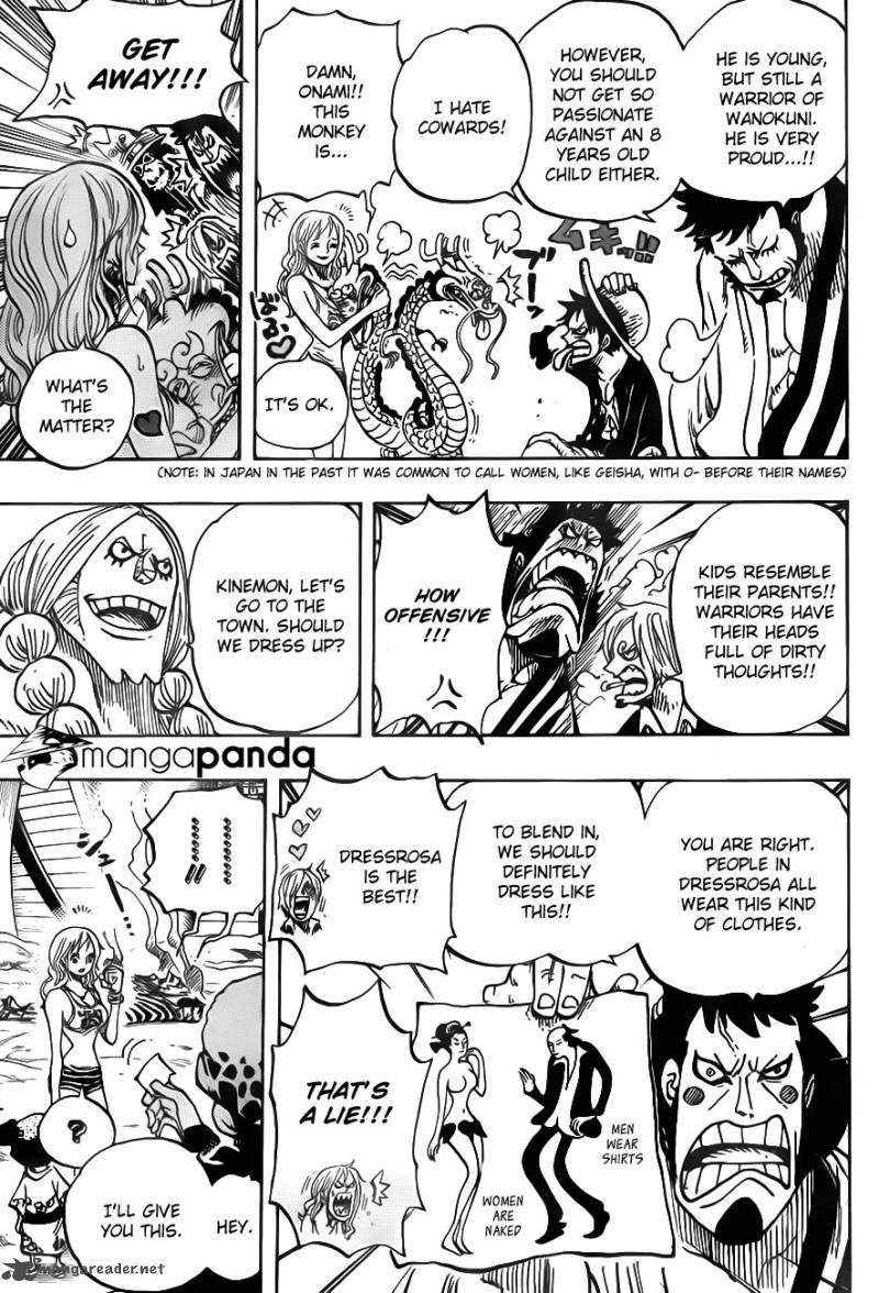 One Piece - Chapter 701 Page 7