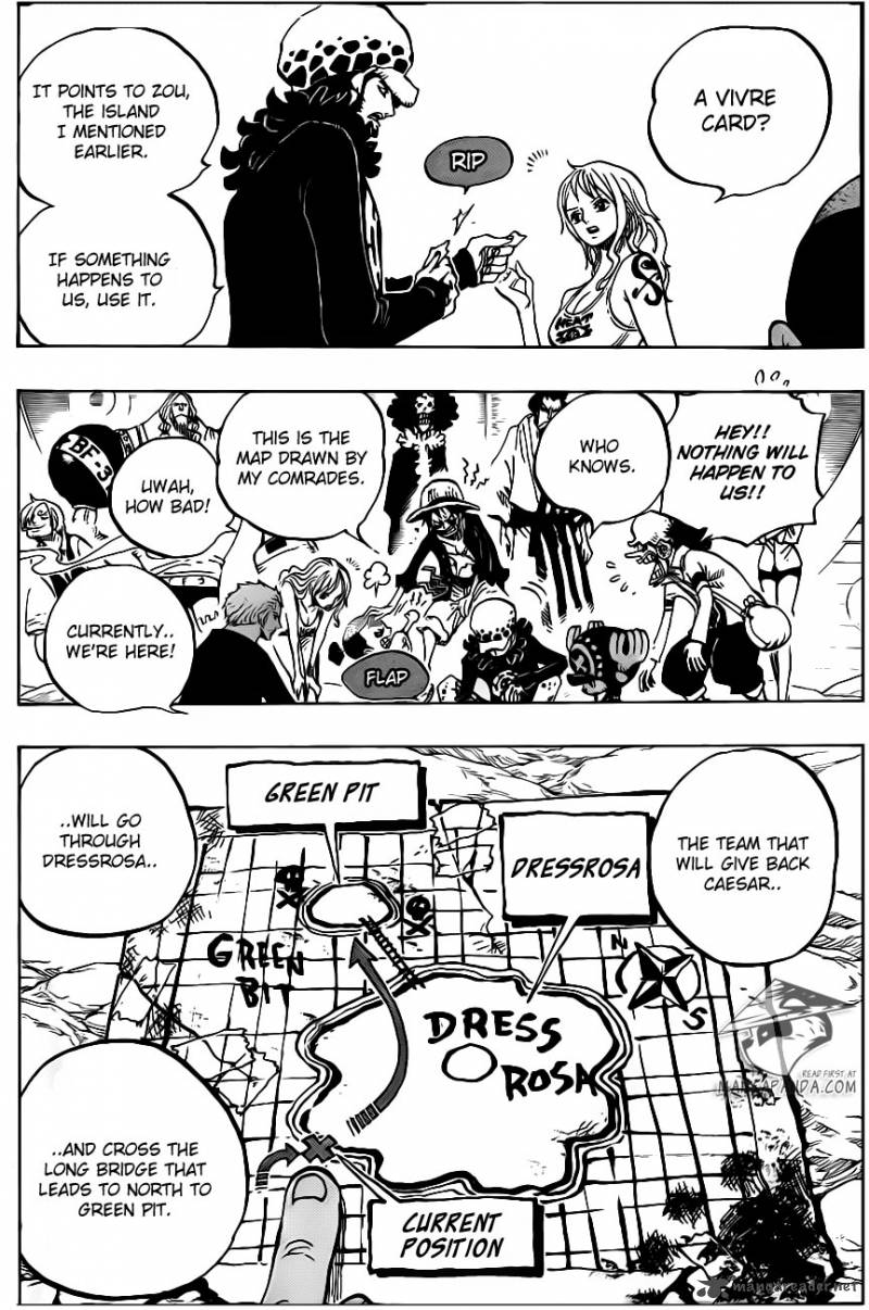 One Piece - Chapter 701 Page 8