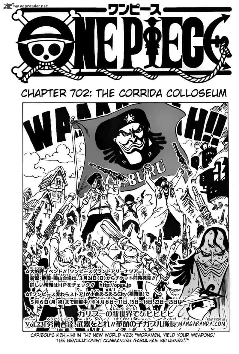 One Piece - Chapter 702 Page 3