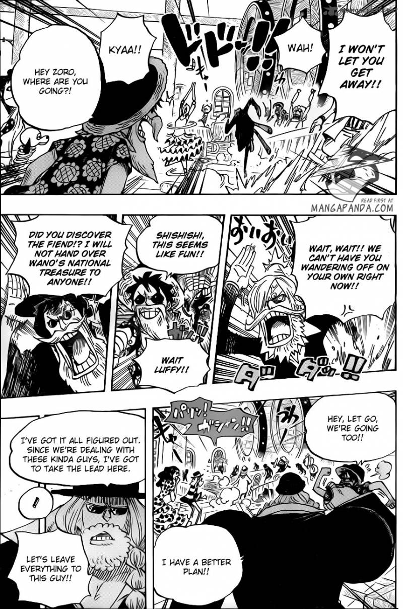 One Piece - Chapter 702 Page 9