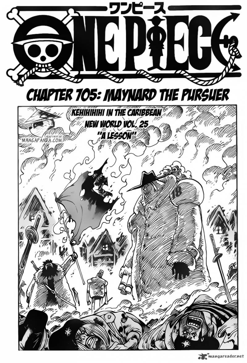 One Piece - Chapter 705 Page 2