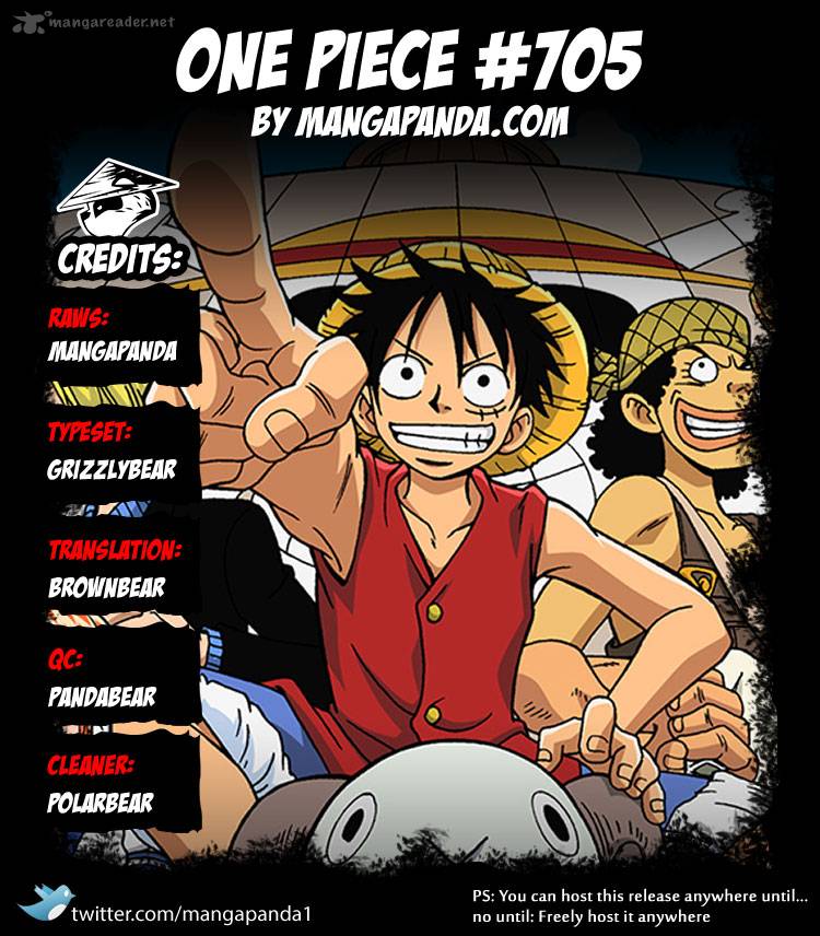 One Piece - Chapter 705 Page 23