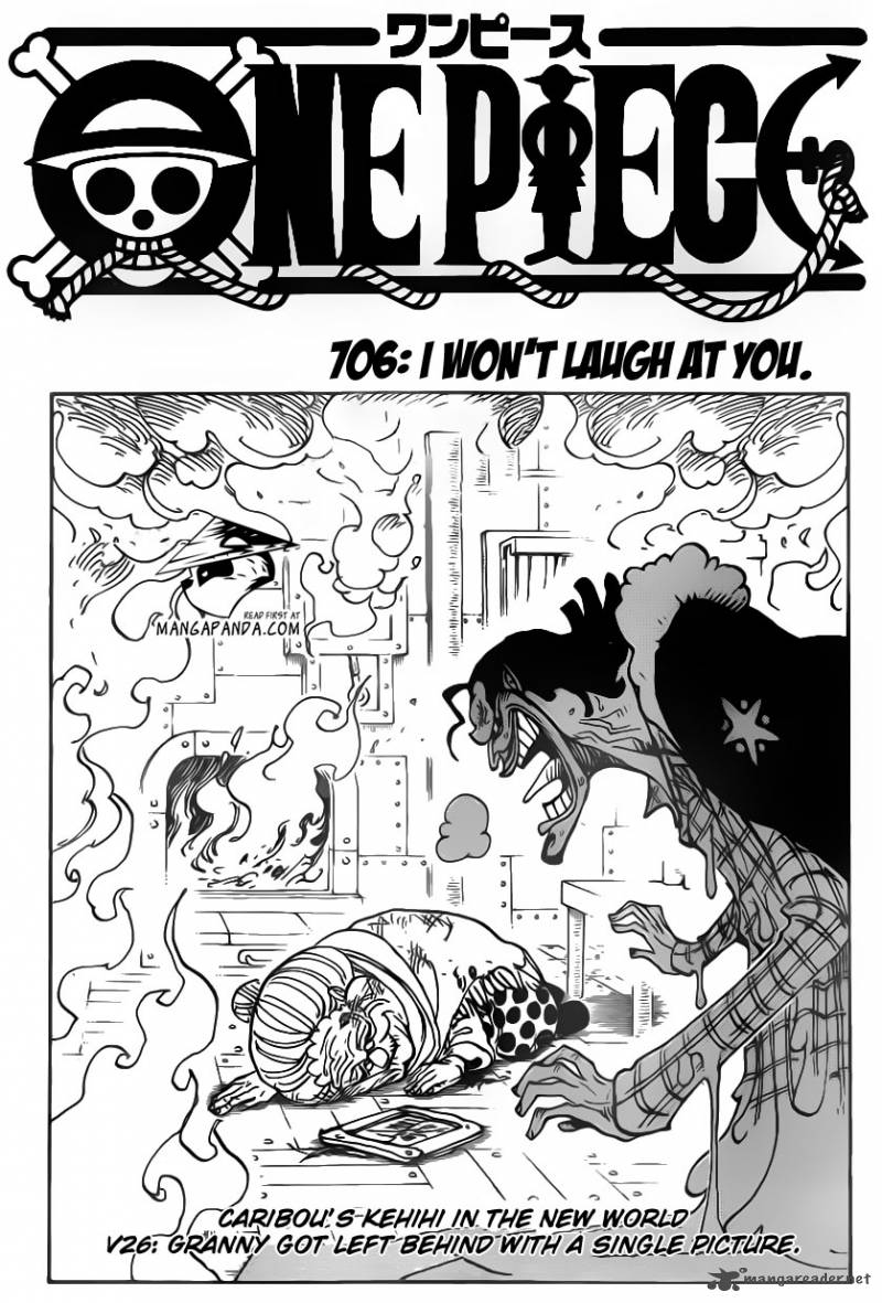 One Piece - Chapter 706 Page 3