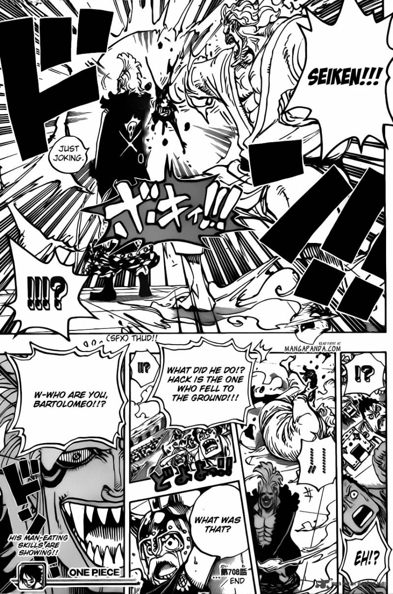 One Piece - Chapter 708 Page 17