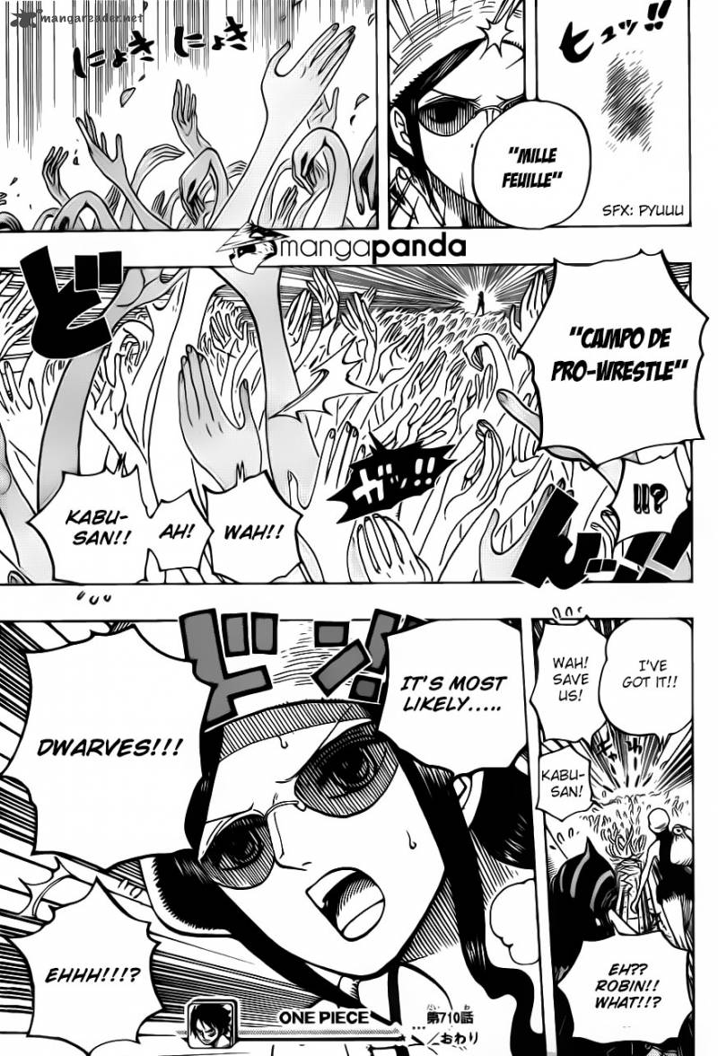 One Piece - Chapter 710 Page 18