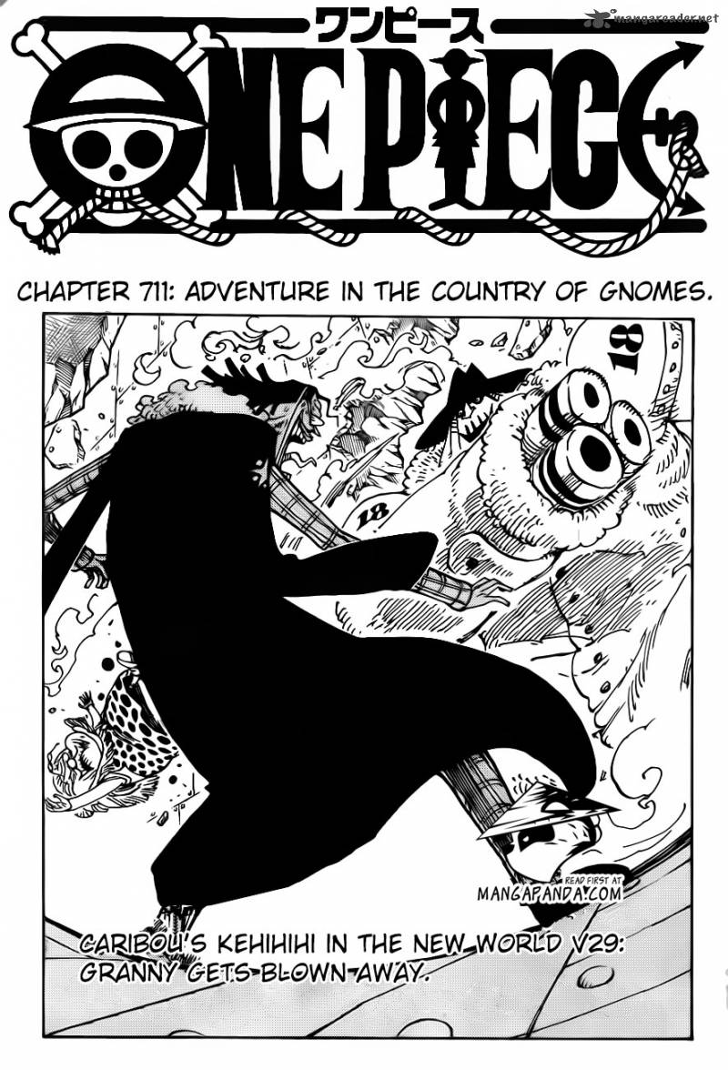 One Piece - Chapter 711 Page 3