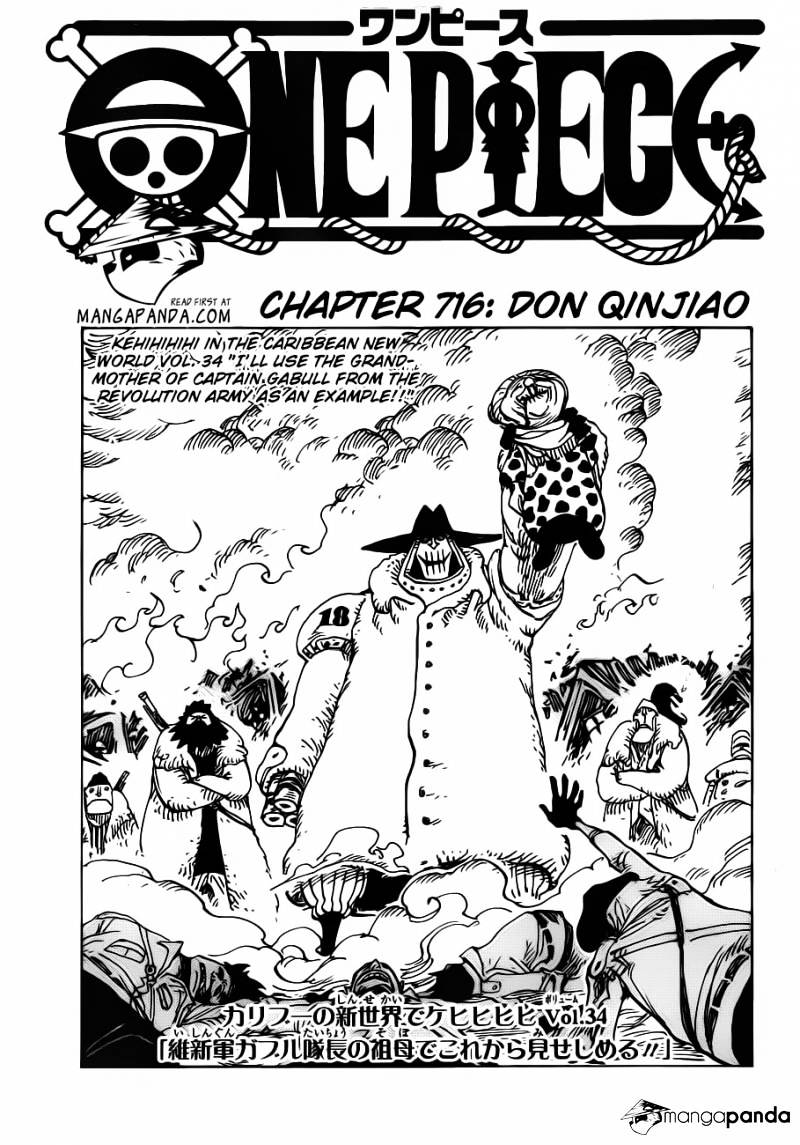 One Piece - Chapter 716 Page 3