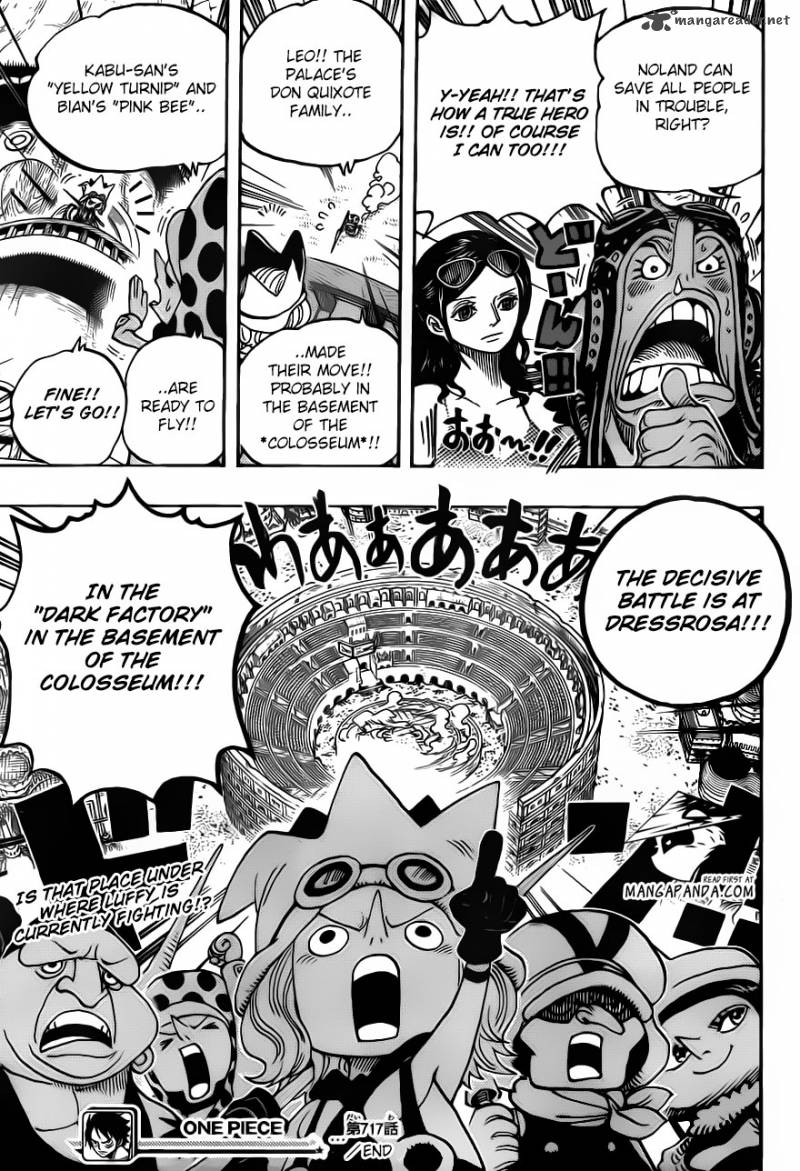 One Piece - Chapter 717 Page 19