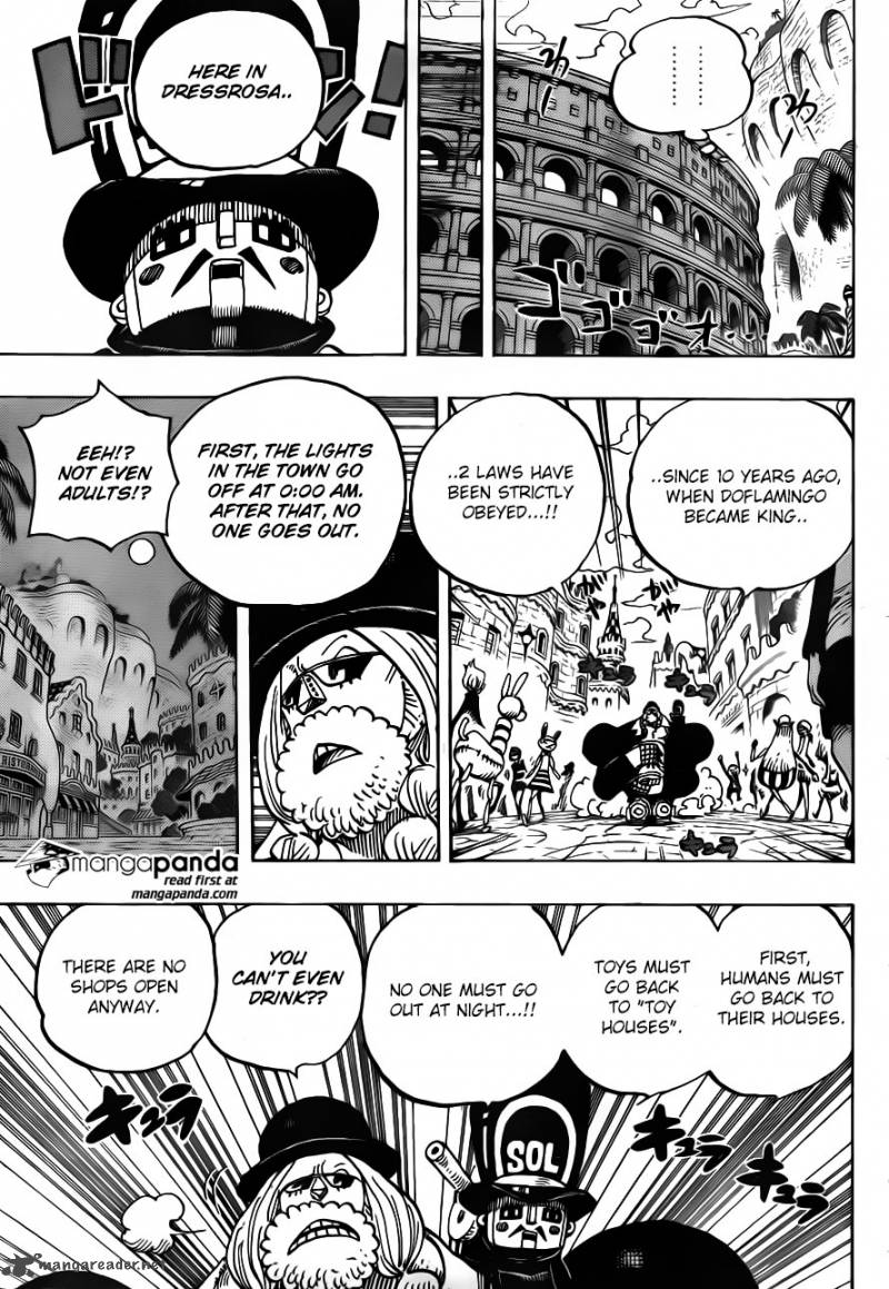 One Piece - Chapter 717 Page 9