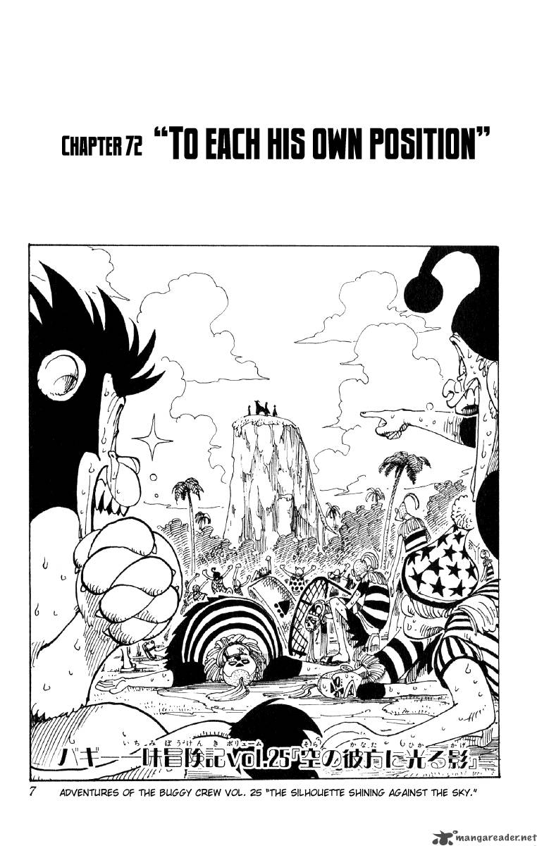 One Piece - Chapter 72 Page 7