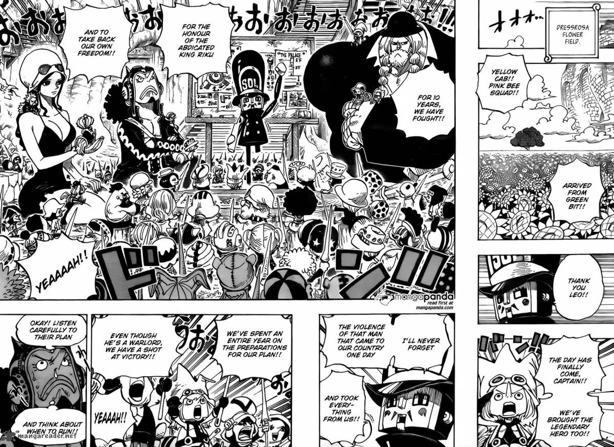 One Piece - Chapter 722 Page 12