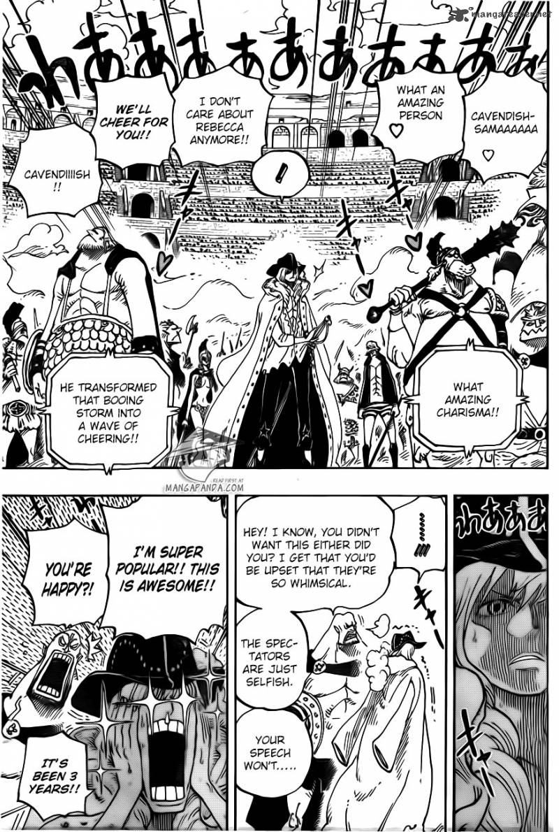 One Piece - Chapter 722 Page 9