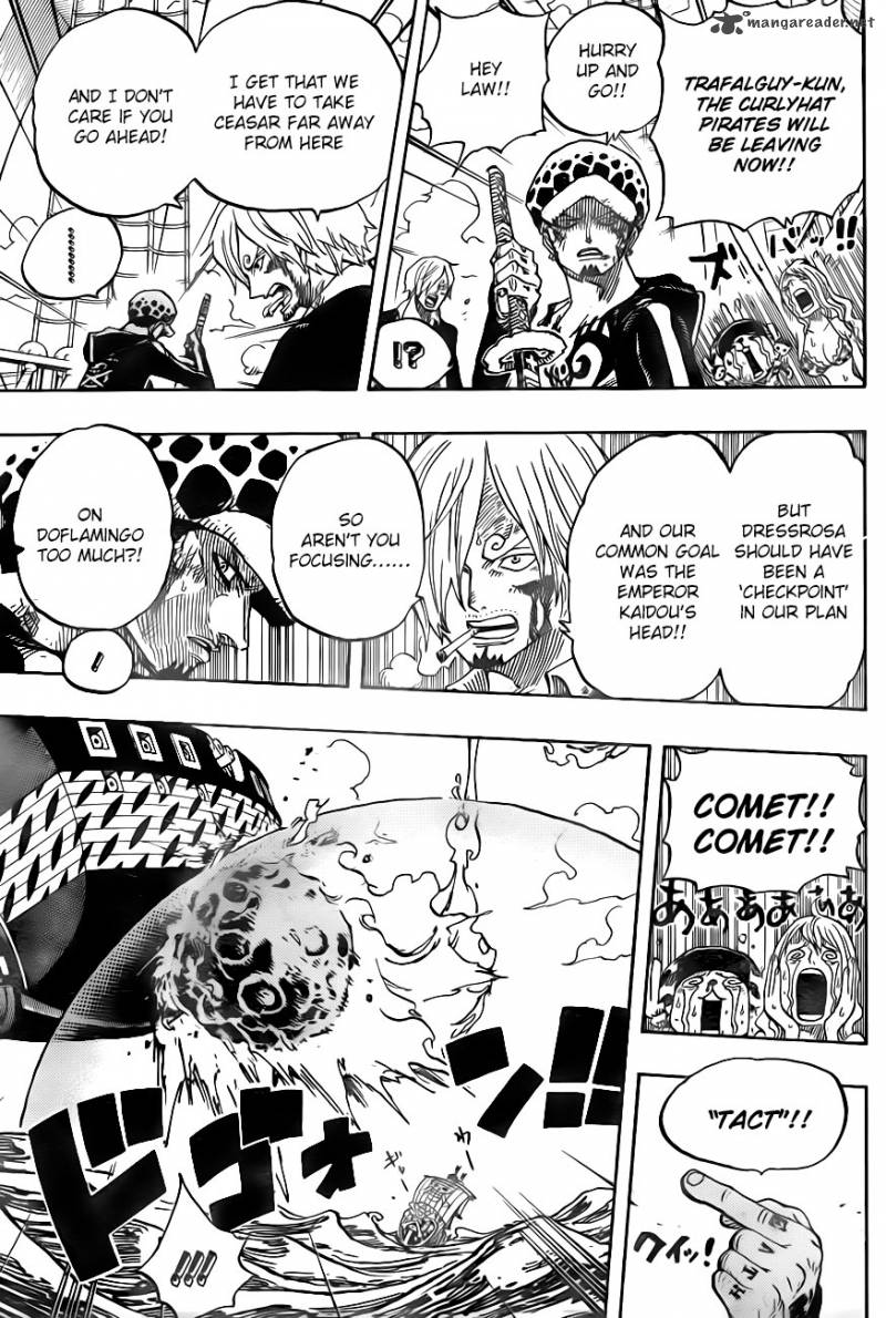 One Piece - Chapter 724 Page 15