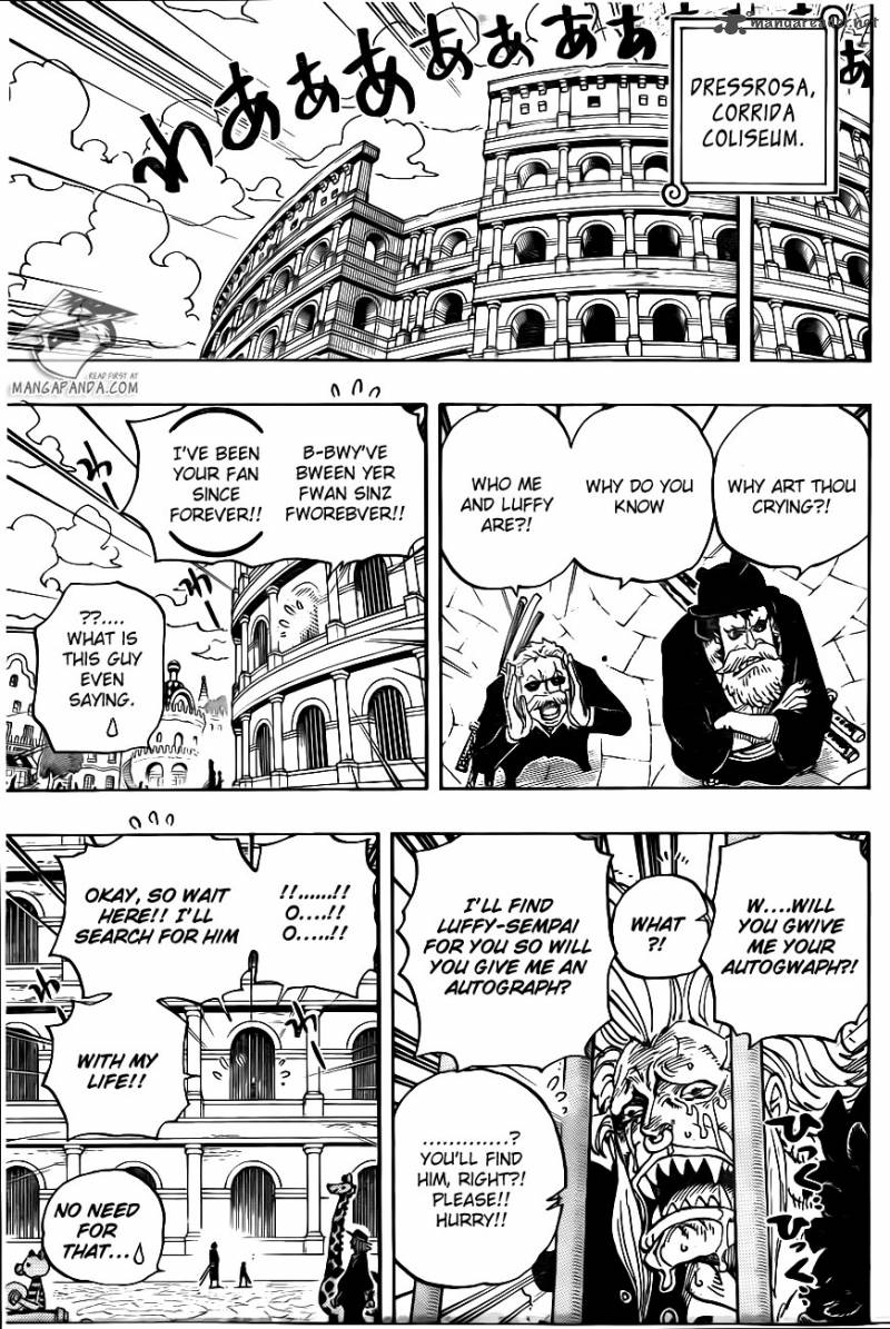 One Piece - Chapter 725 Page 11