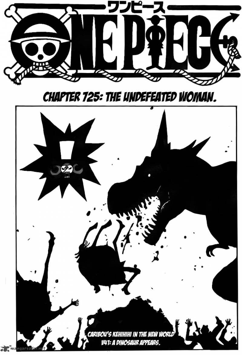 One Piece - Chapter 725 Page 3