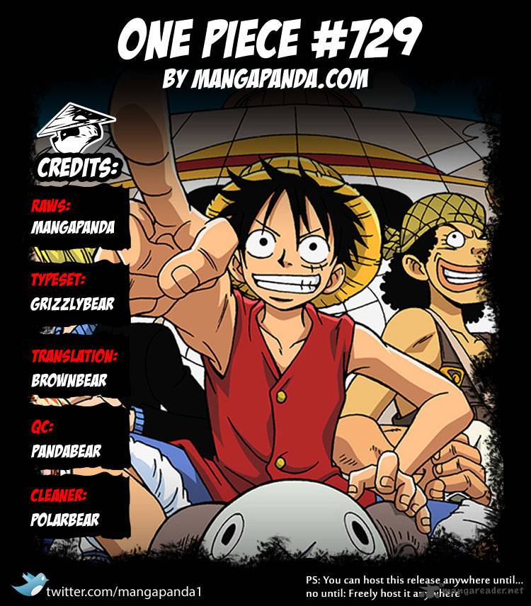 One Piece - Chapter 729 Page 21