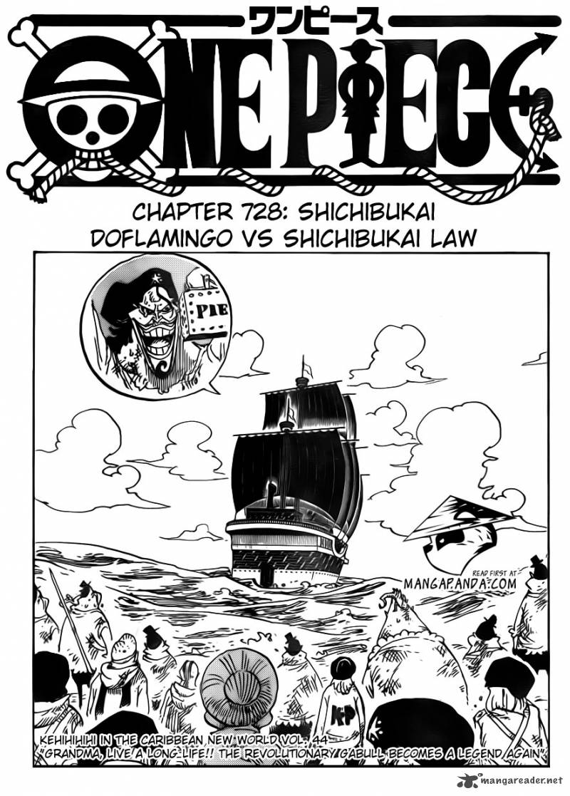 One Piece - Chapter 729 Page 3