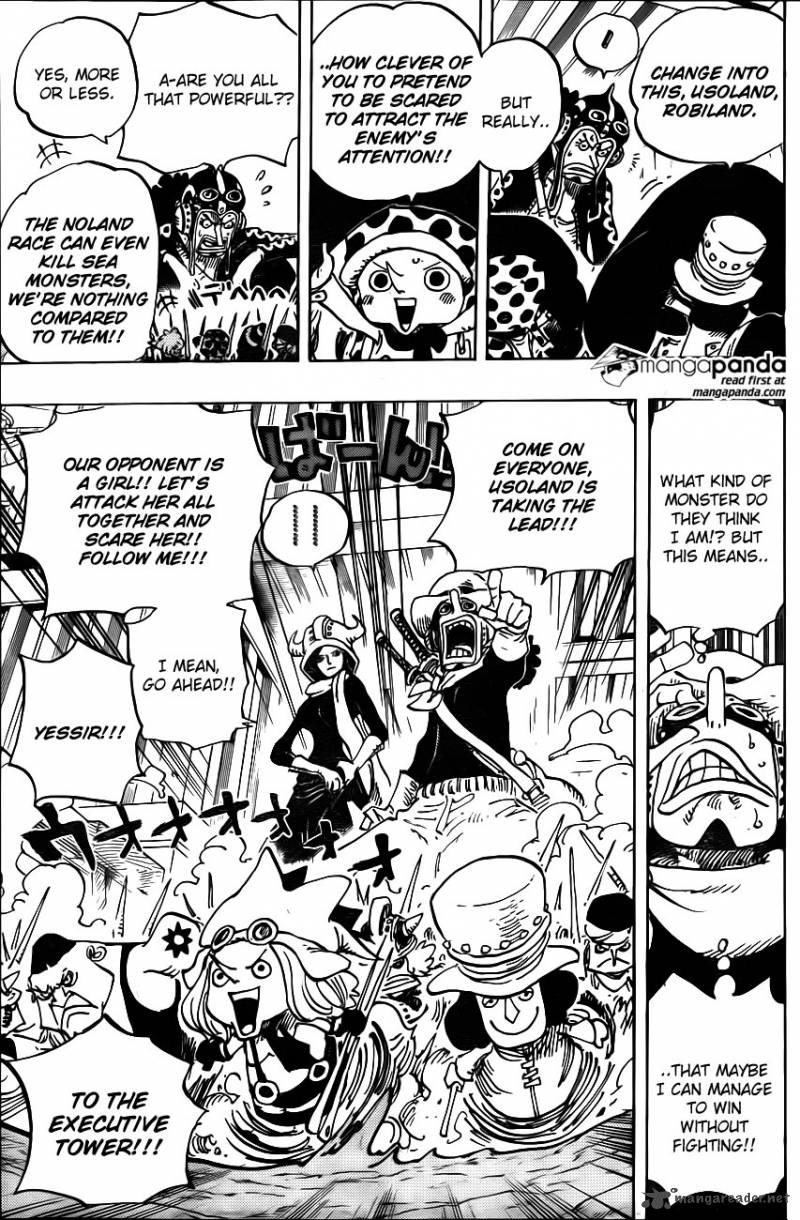 One Piece - Chapter 733 Page 10