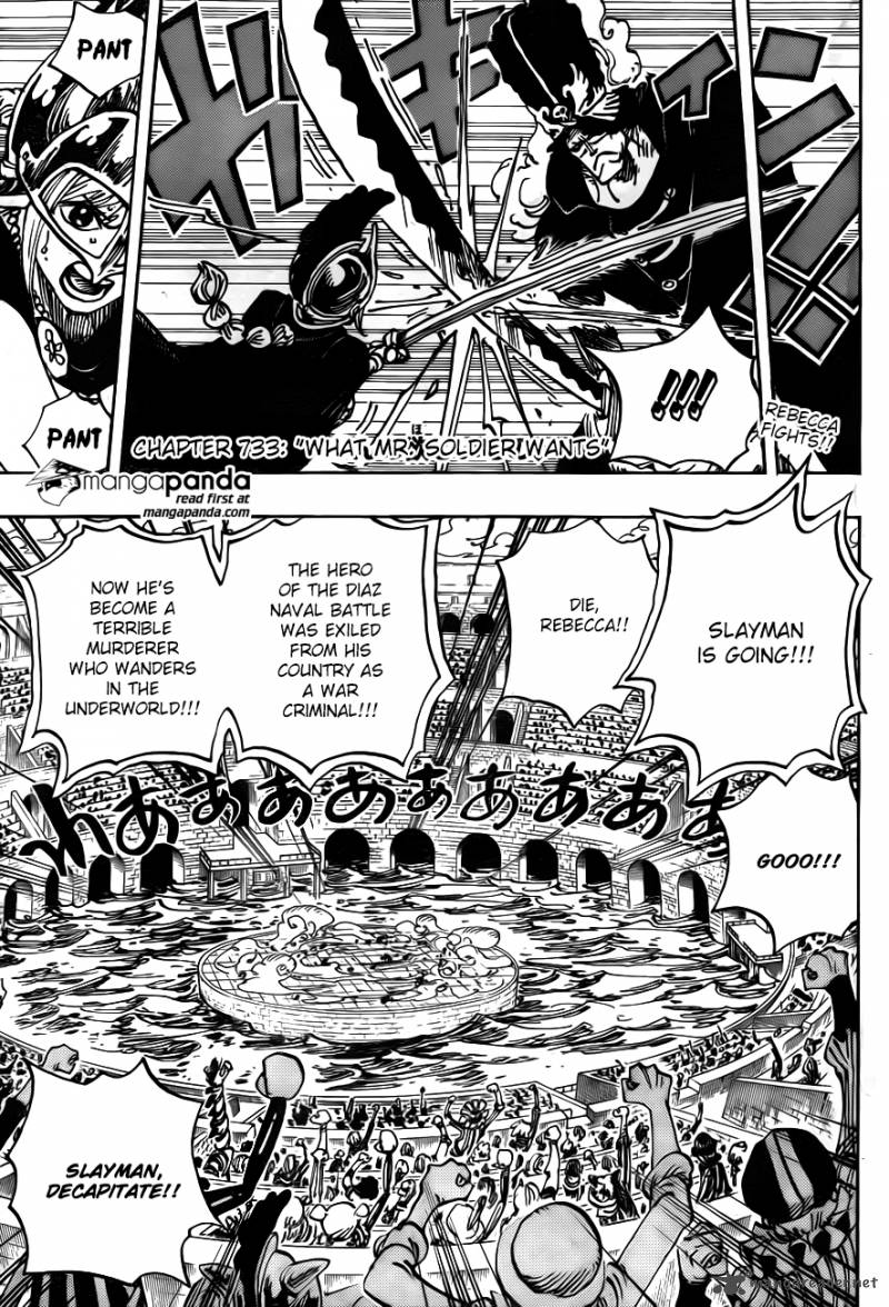 One Piece - Chapter 733 Page 2