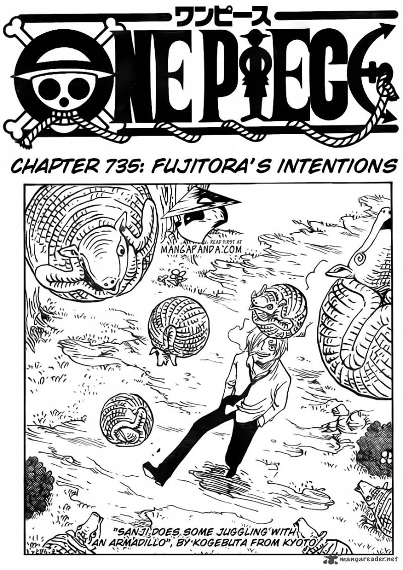 One Piece - Chapter 735 Page 3