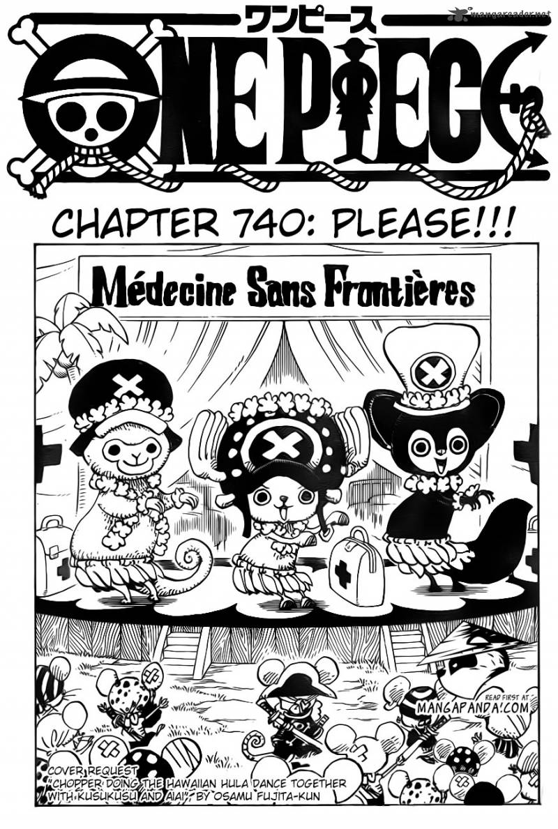 One Piece - Chapter 740 Page 3