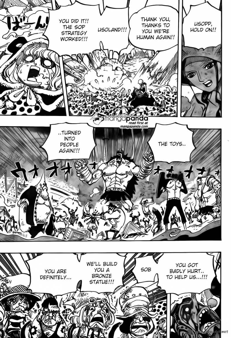 One Piece - Chapter 743 Page 11