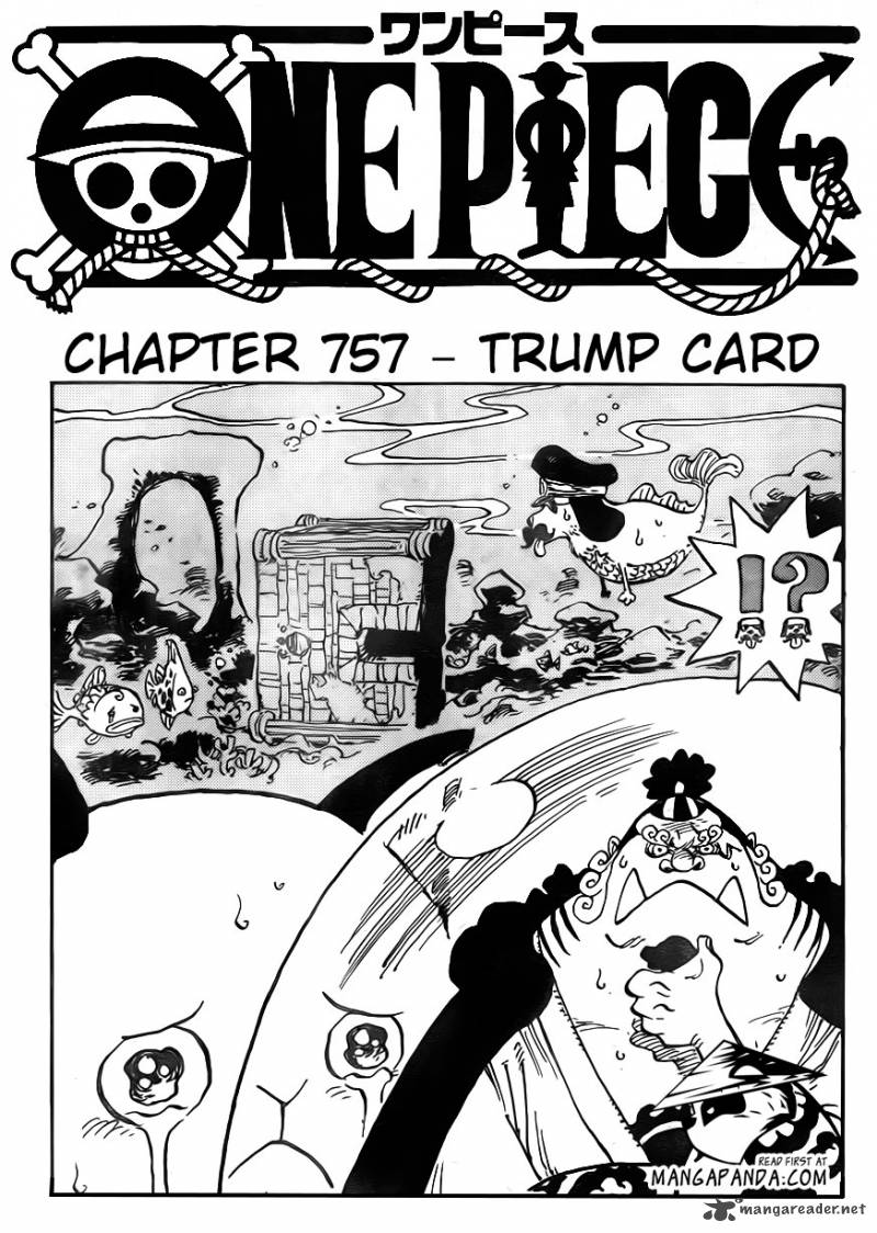 One Piece - Chapter 757 Page 1