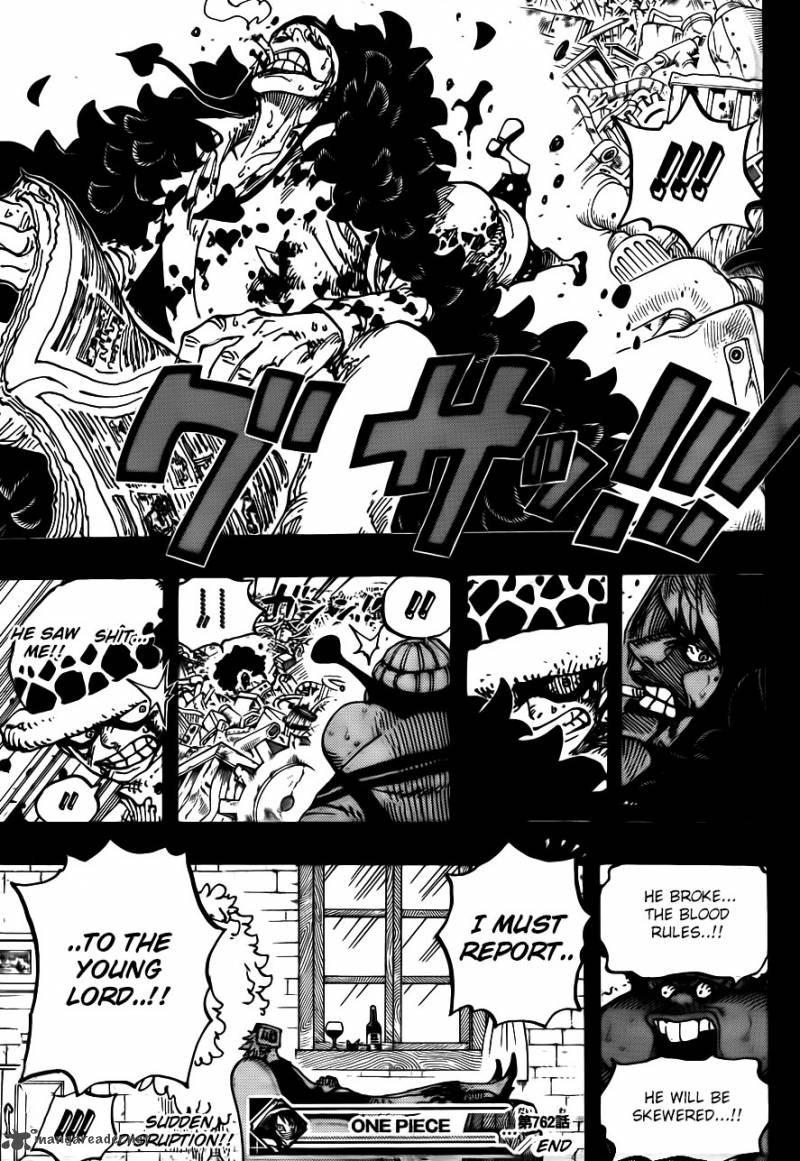 One Piece - Chapter 762 Page 16