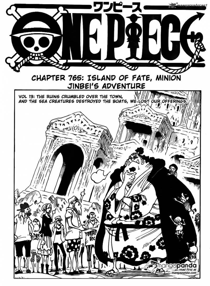 One Piece - Chapter 765 Page 1