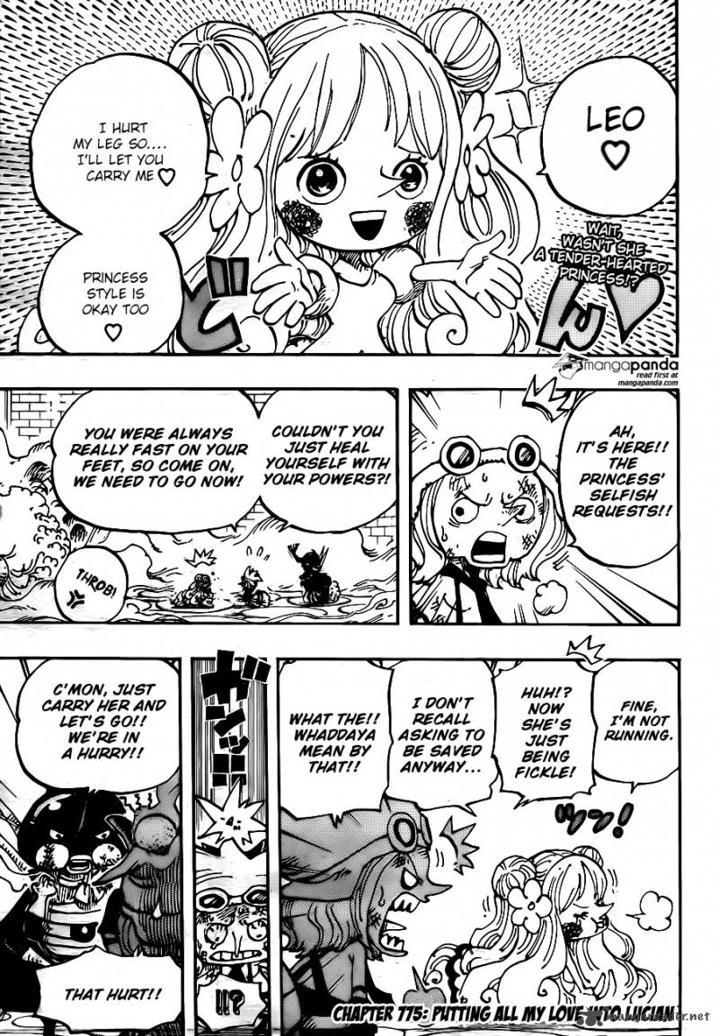 One Piece - Chapter 775 Page 3