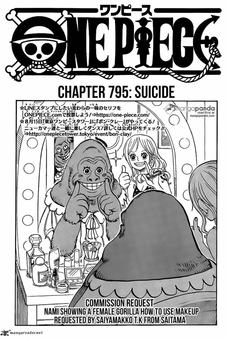 One Piece - Chapter 795 Page 1