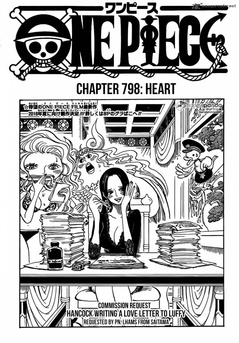 One Piece - Chapter 798 Page 1