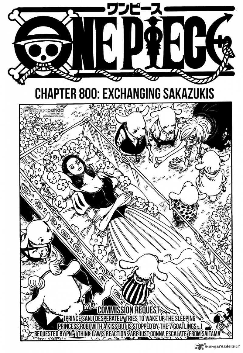 One Piece - Chapter 800 Page 1