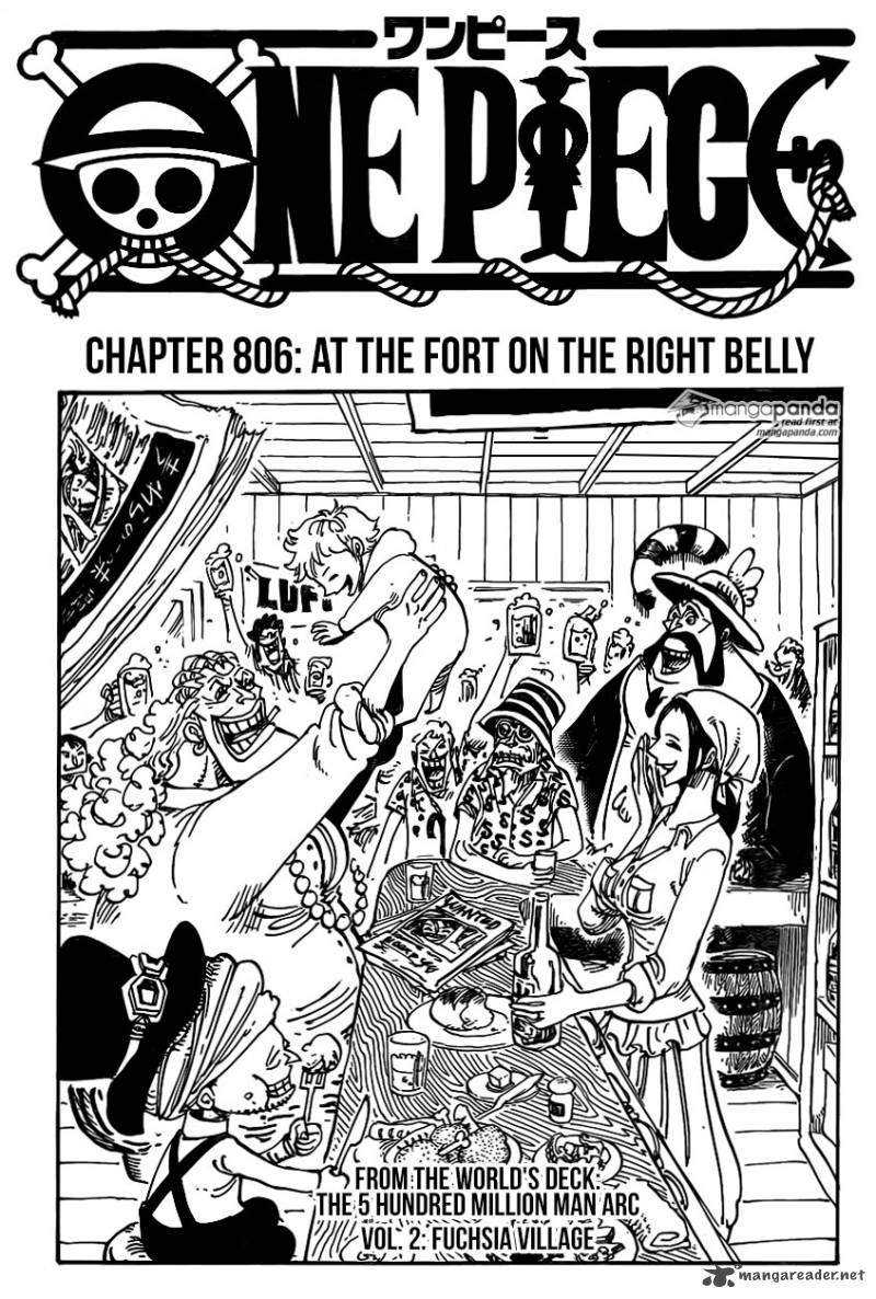 One Piece - Chapter 806 Page 1