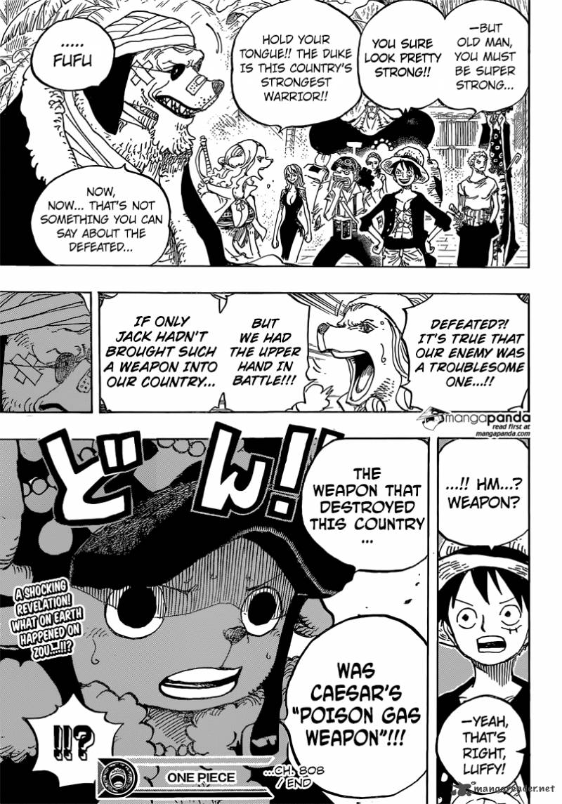 One Piece - Chapter 808 Page 18