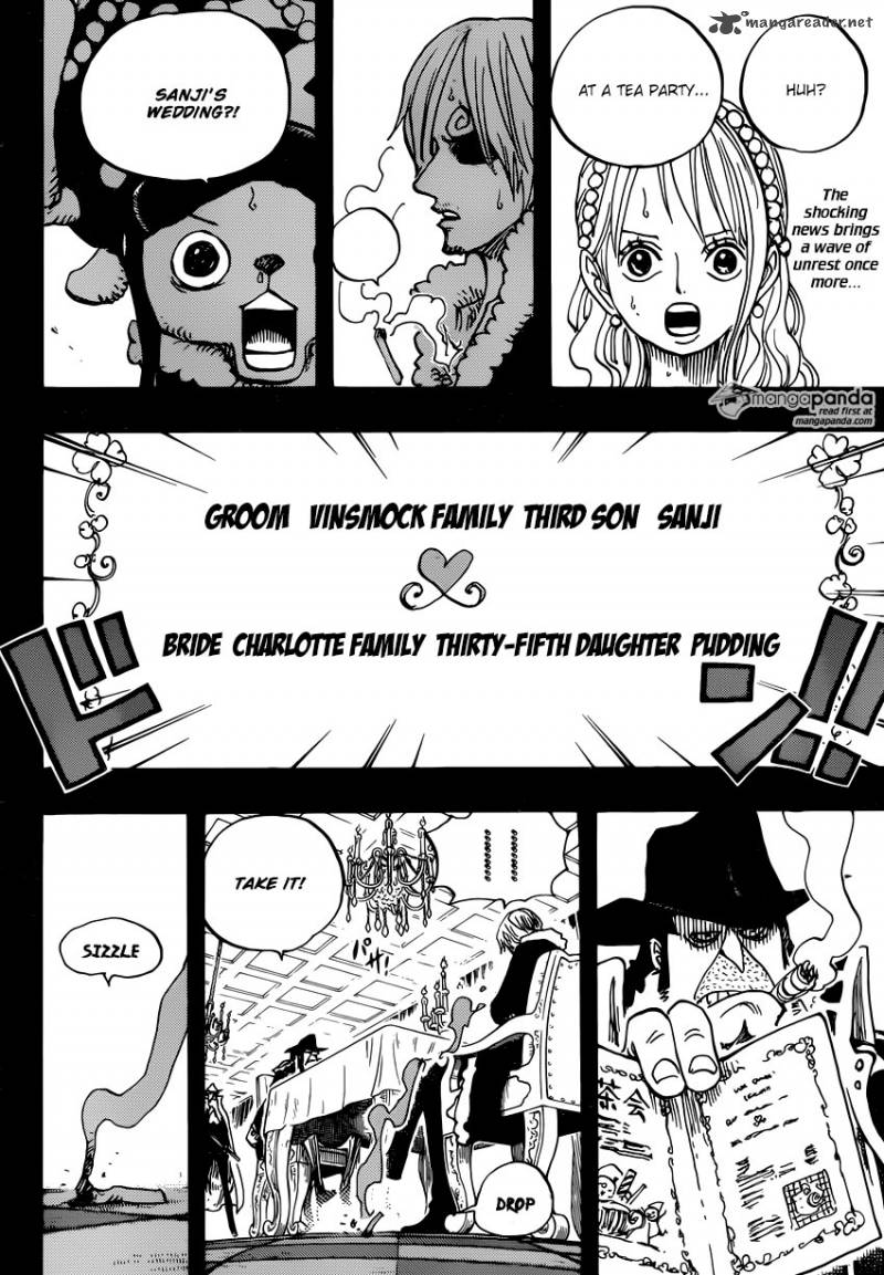 One Piece - Chapter 813 Page 2