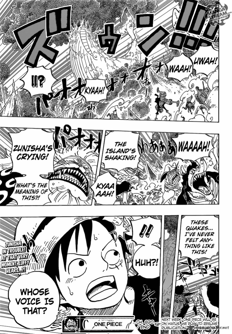 One Piece - Chapter 820 Page 19