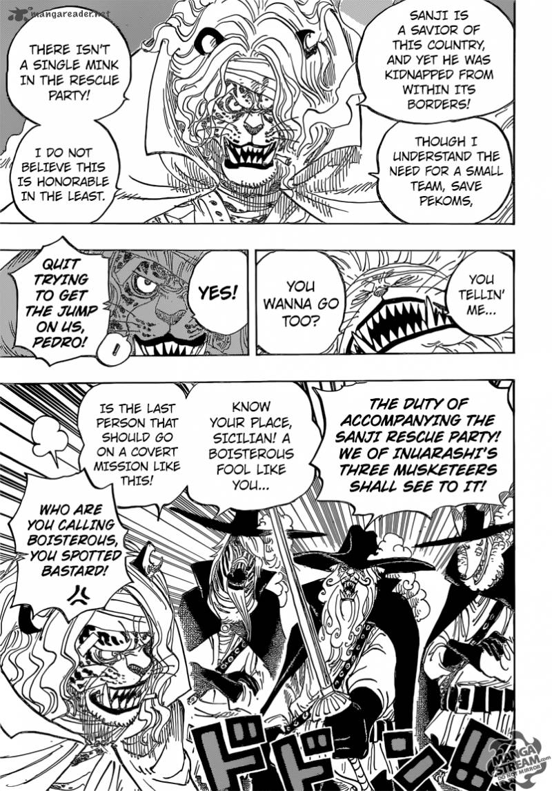 One Piece - Chapter 822 Page 11