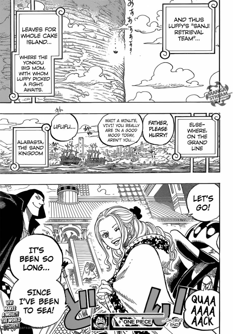 One Piece - Chapter 822 Page 19