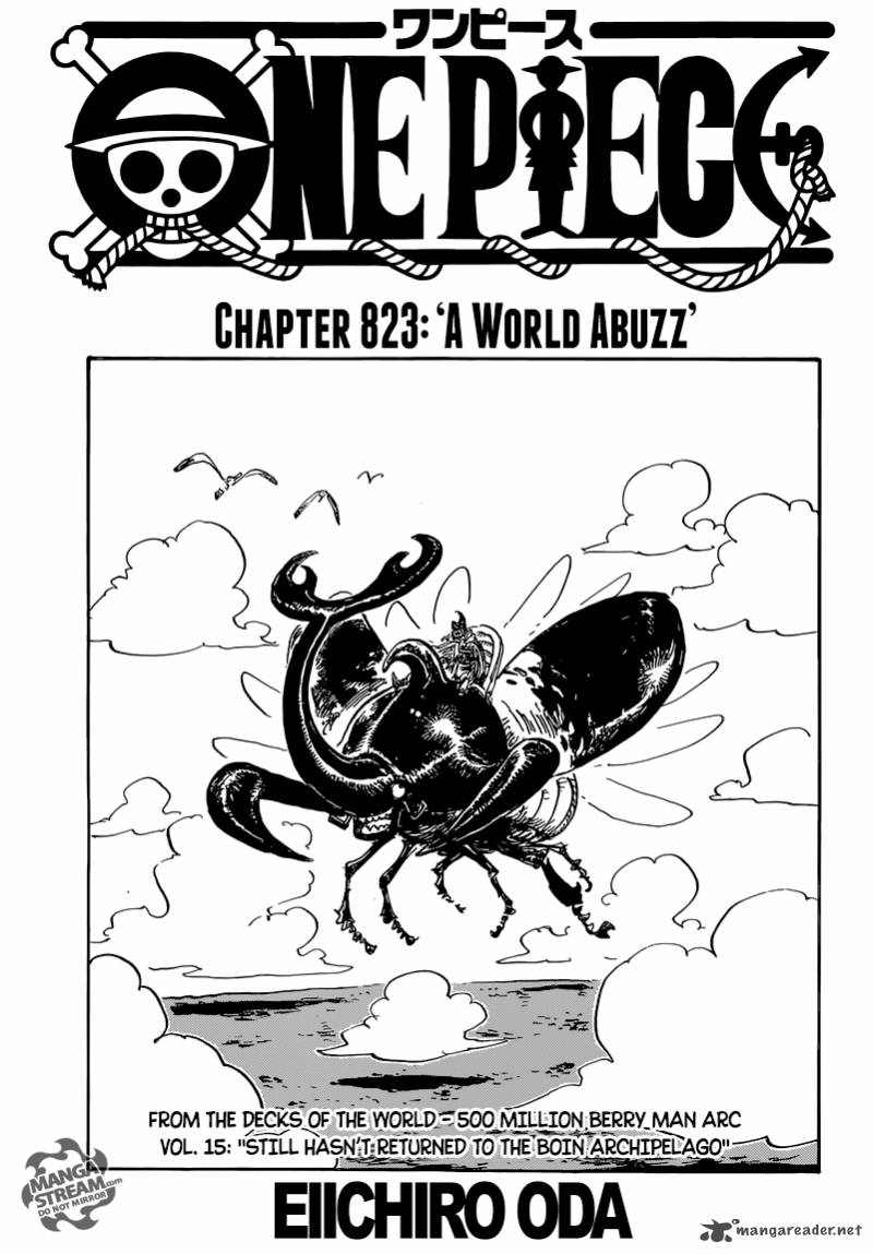 One Piece - Chapter 823 Page 1