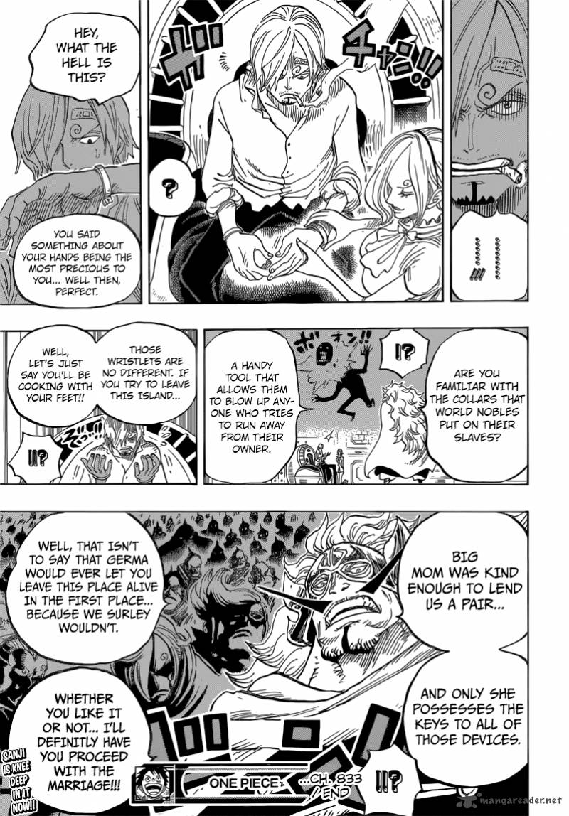 One Piece - Chapter 833 Page 22