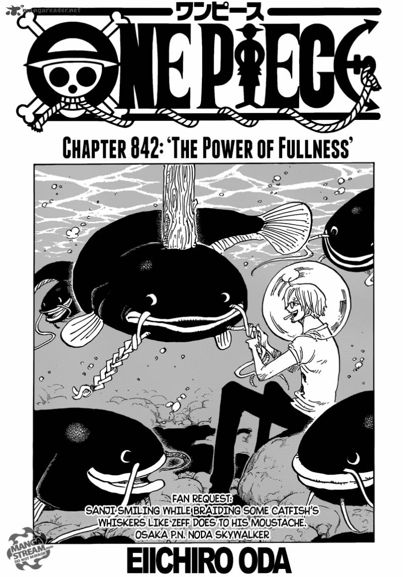 One Piece - Chapter 842 Page 1