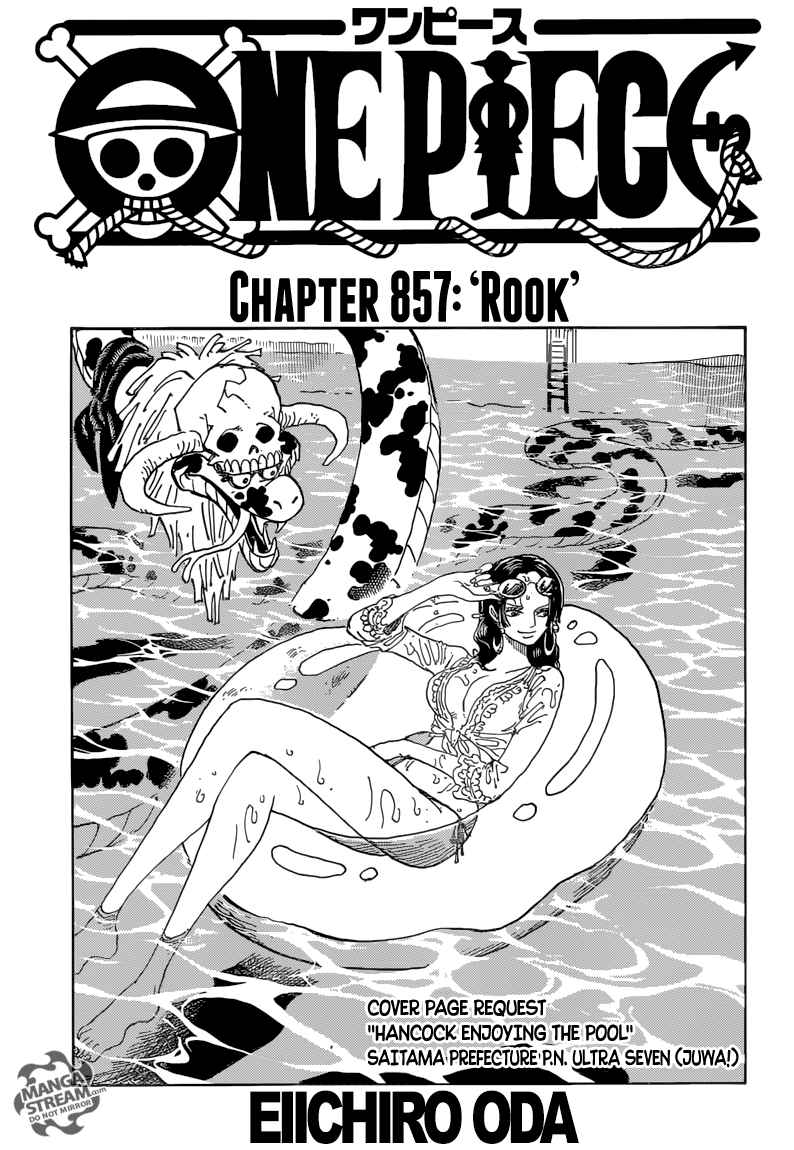 One Piece - Chapter 857 Page 1