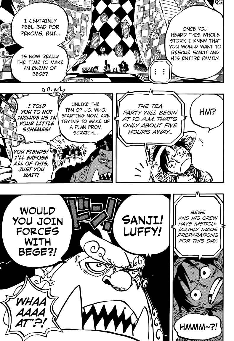 One Piece - Chapter 857 Page 15