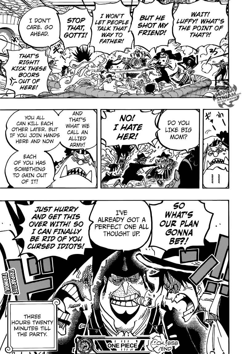 One Piece - Chapter 858 Page 17