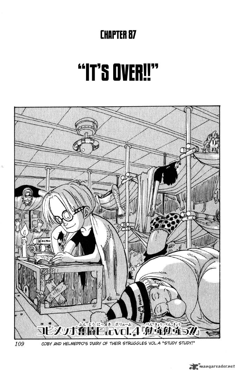 One Piece - Chapter 87 Page 1